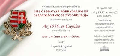 Reznák Erzsébet előadása a Kossuth Múzeumban